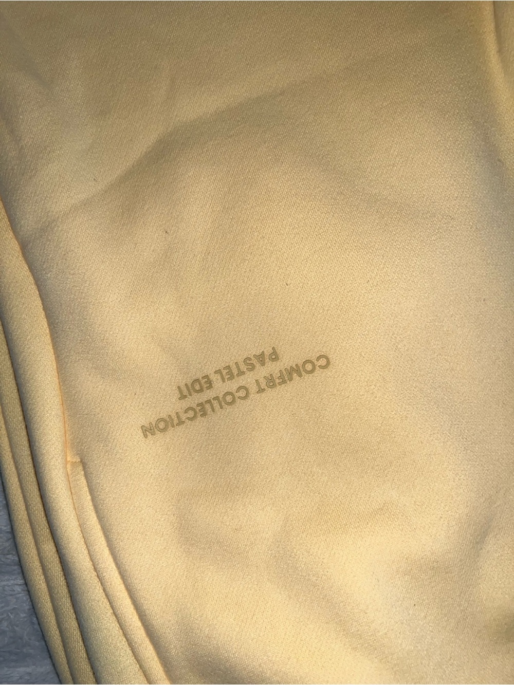 Pastel Yellow Women’s Comft Sweatpants